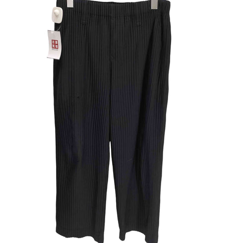 オムプリッセイッセイミヤケ HOMME PLISSE ISSEY MIYAKE 15AW  BASICS pleated pants ベーシックスプリーツパンツ レディース JPN:1
